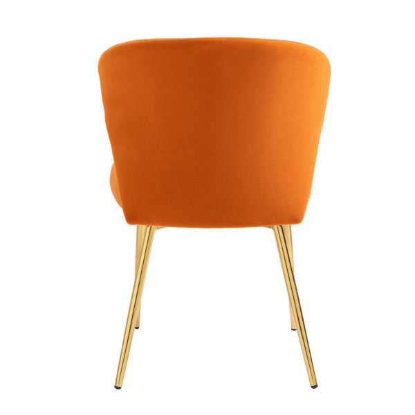 Everly Quinn Tufted Velvet Side Chair Wayfair